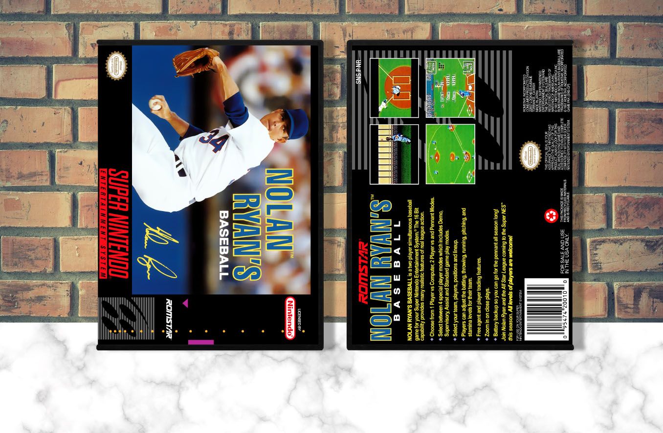 Nolan Ryan's Baseball, Case Color: DARK GREY (OEM DS CASE COLOR)
