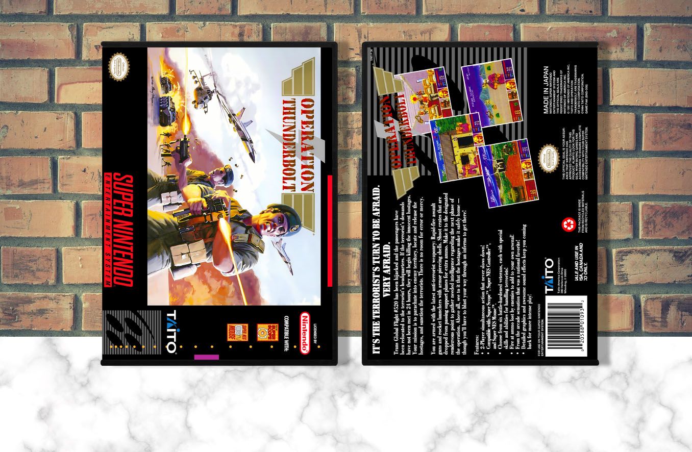 Operation Thunderbolt, Case Color: DARK GREY (OEM DS CASE COLOR)