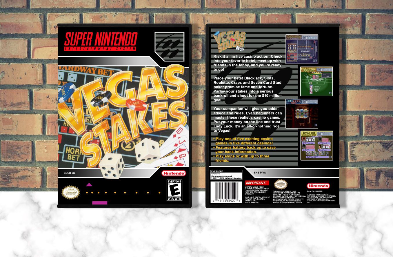 Vegas Stakes, Case Color: DARK GREY (OEM DS CASE COLOR)
