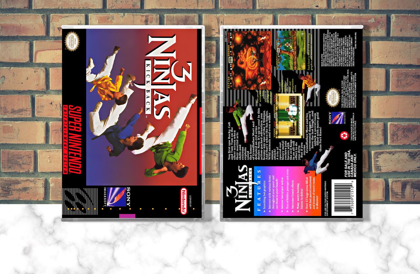 3 Ninjas Kick Back, Case Color: CLEAR (Transparent)