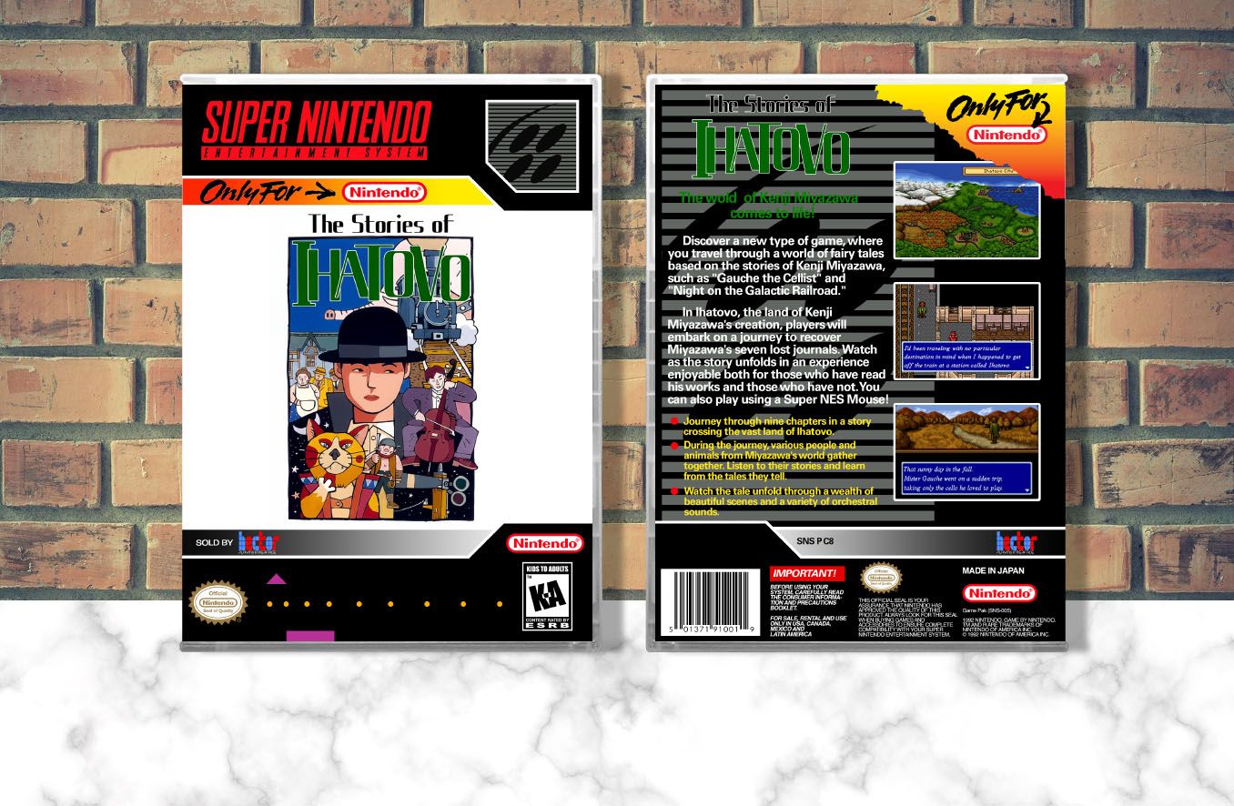 Ihatovo Monogatari (English), Case Color: CLEAR (Transparent)