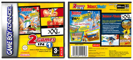2-In-1 Double Pack - Asterix &amp; Obelix: Bash 'em All! / Asterix &amp; Obelix XXL (PAL)