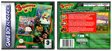 3-In-1: Tak and the Power of Juju / SpongeBob SquarePants: SuperSponge / Rugrats: I Gotta Go Party (PAL)