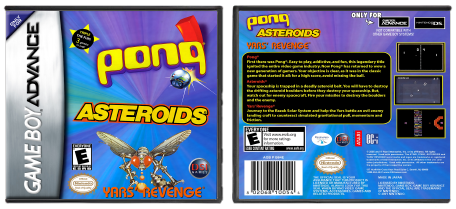 Asteroids / Pong / Yar's Revenge