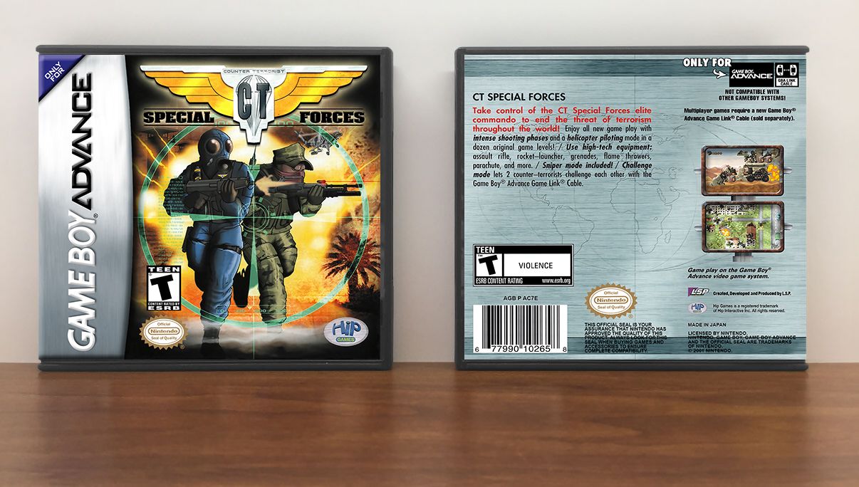 CT Special Forces, Artwork Spine Color: Chrome