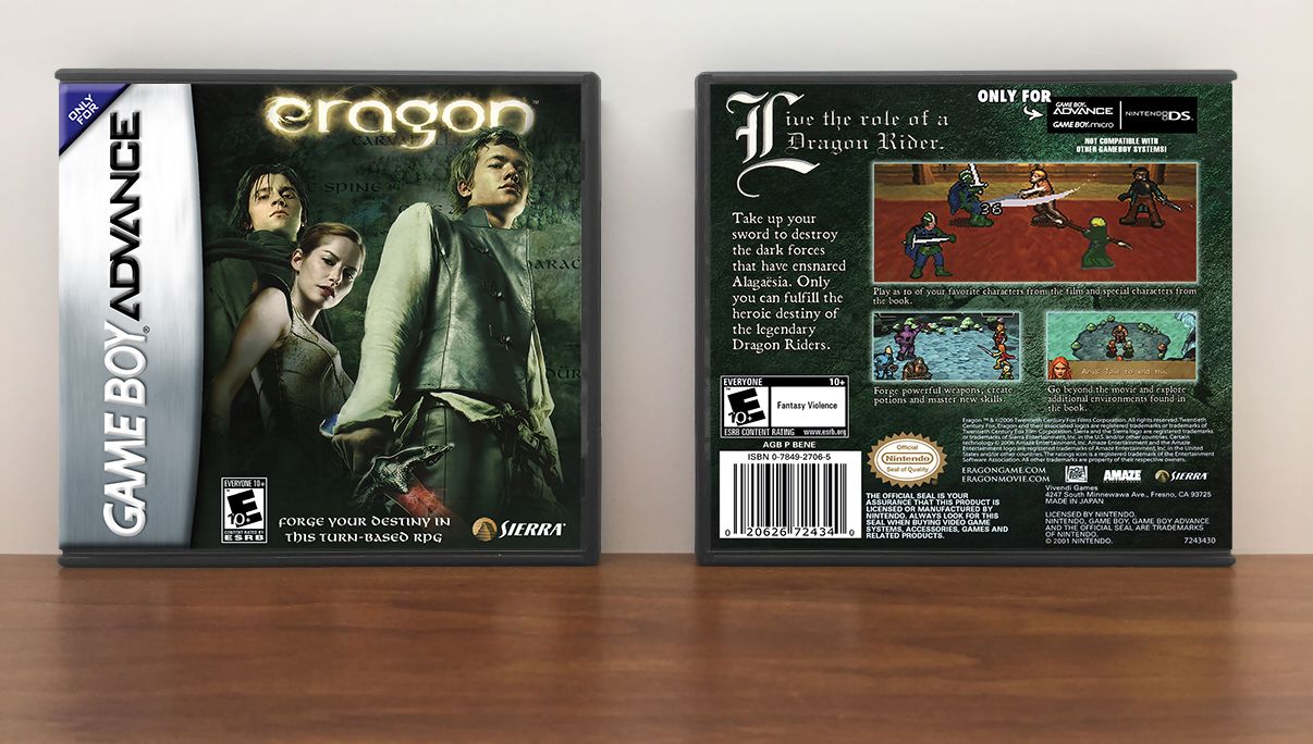 Eragon, Artwork Spine Color: Chrome