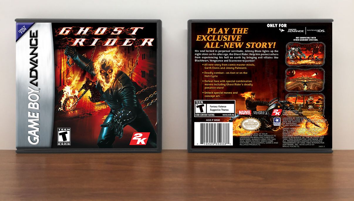 Ghost Rider, Artwork Spine Color: Chrome