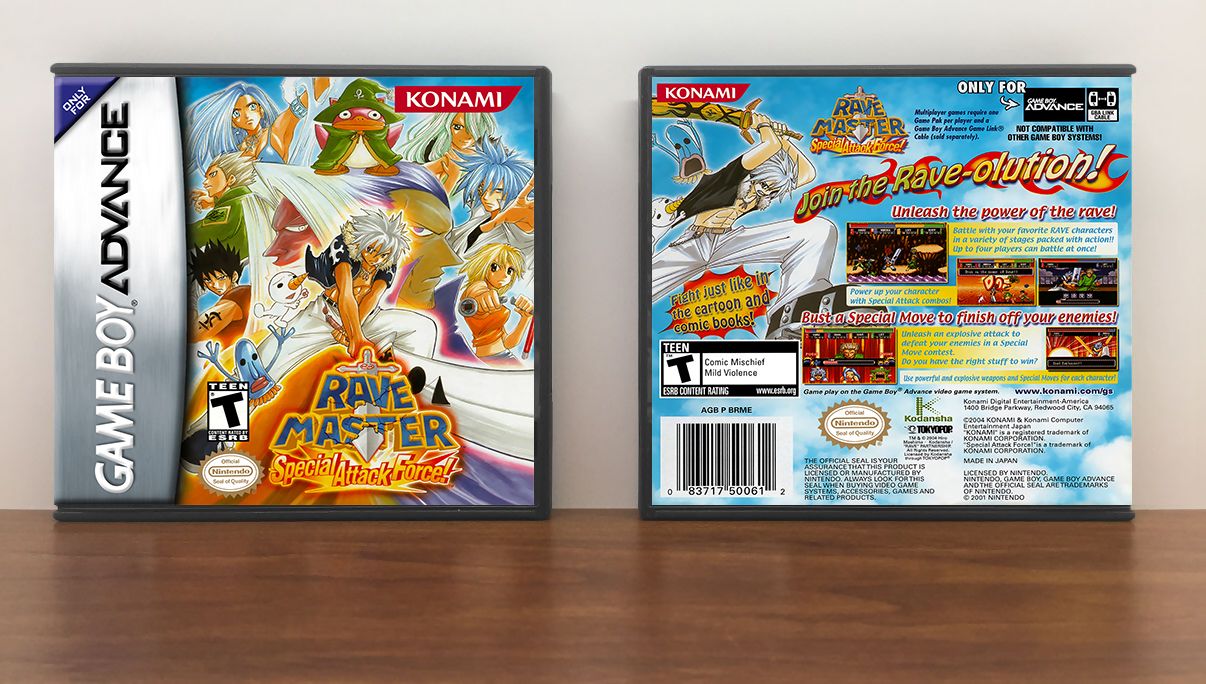 Rave Master: Special Attack Force, Artwork Spine Color: Chrome