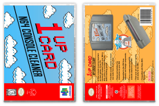1UP Card - N64 Console Cleaner