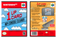 1UP Card - N64 Console Cleaner