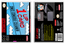 1UP Card - SNES Console Cleaner