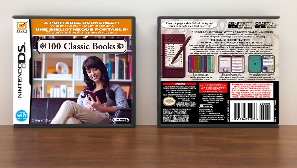 100 Classic Books, Case Color: DARK GREY (OEM DS CASE COLOR)