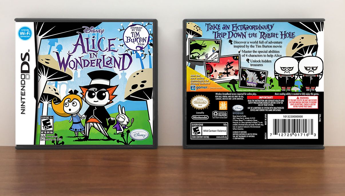 Alice in Wonderland, Case Color: DARK GREY (OEM DS CASE COLOR)