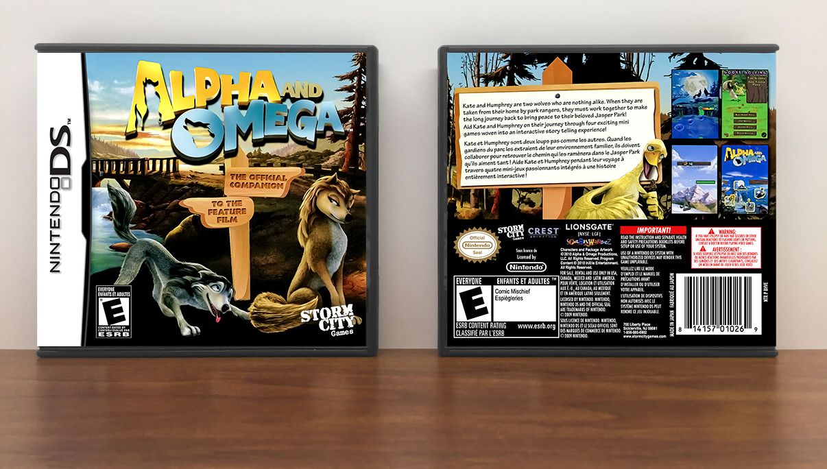 Alpha and Omega, Case Color: DARK GREY (OEM DS CASE COLOR)
