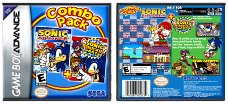 2-In-1 Double Pack - Sonic Advance / Sonic Pinball Party