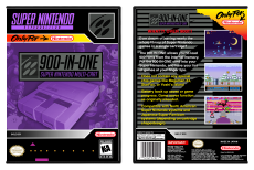 900-in-One Super Nintendo Multi-Cart (Repro Spine)