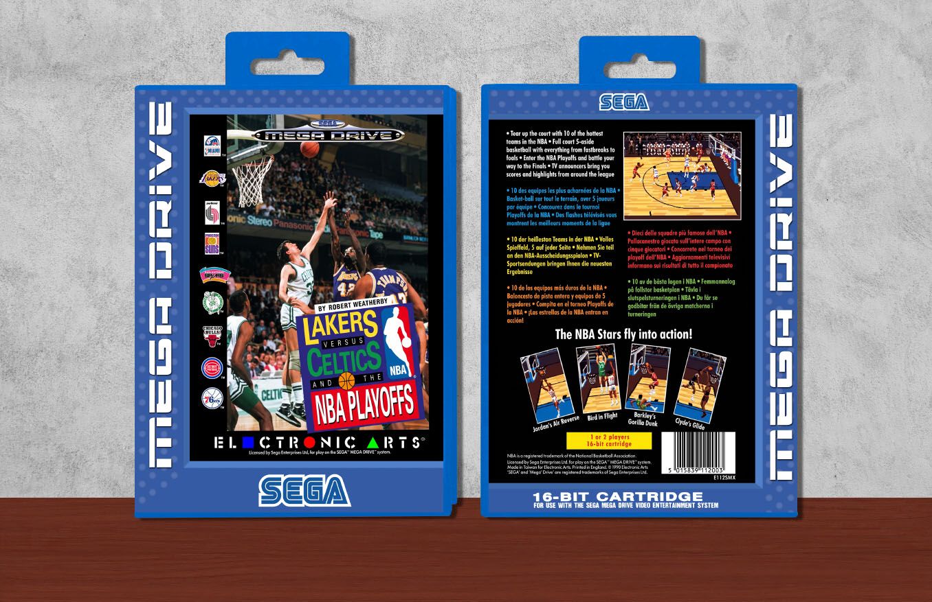 Lakers versus Celtics and the NBA Playoffs, Case Color: Blue