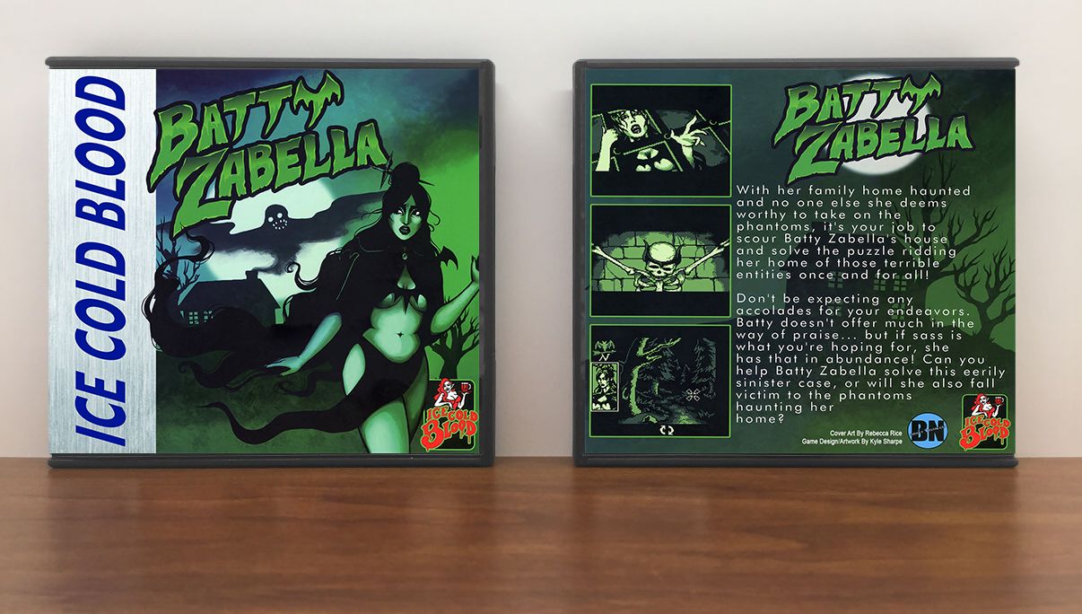 Batty Zabella (Ice Cold Blood), Artwork Spine Color: Chrome