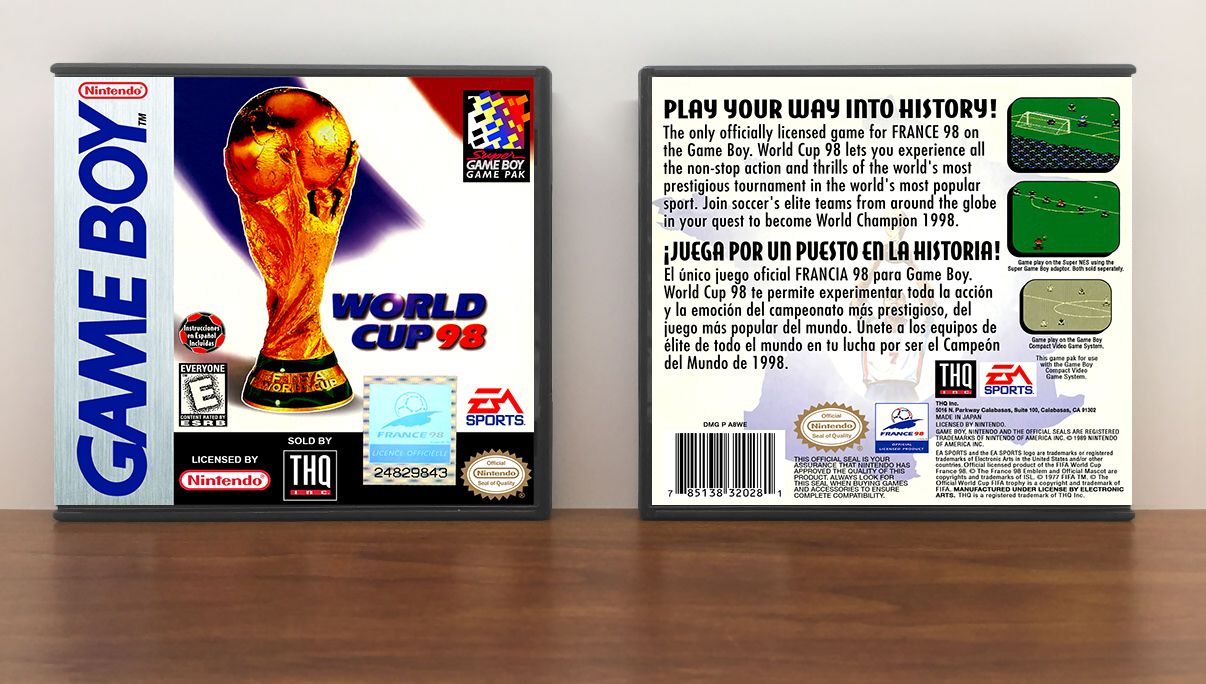 World Cup '98, Artwork Spine Color: Chrome