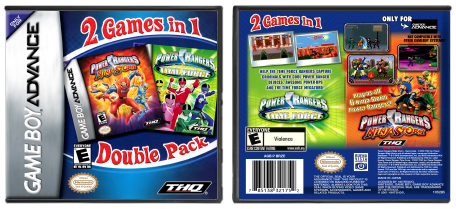 2-In-1 Double Pack - Power Rangers: Time Force / Power Rangers: Ninja Storm