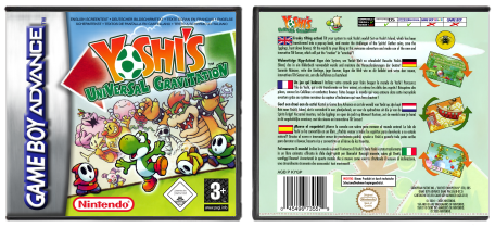 Yoshi's Universal Gravitation (PAL) [Modded Case]