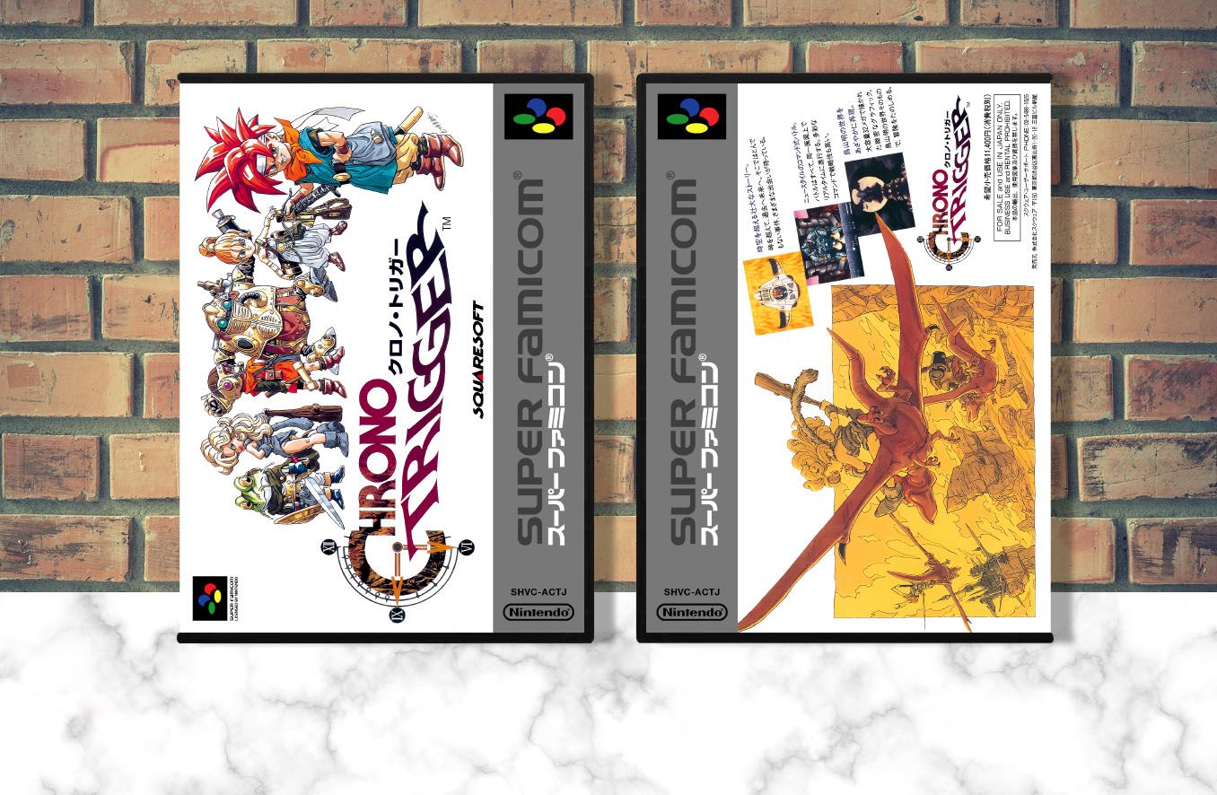 Chrono Trigger, Case Color: DARK GREY (OEM DS CASE COLOR)