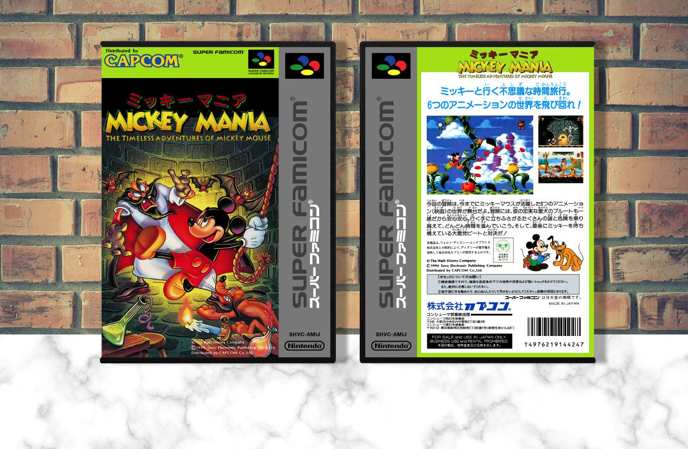Mickey Mania: The Timeless Adventures of Mickey Mouse, Case Color: DARK GREY (OEM DS CASE COLOR)