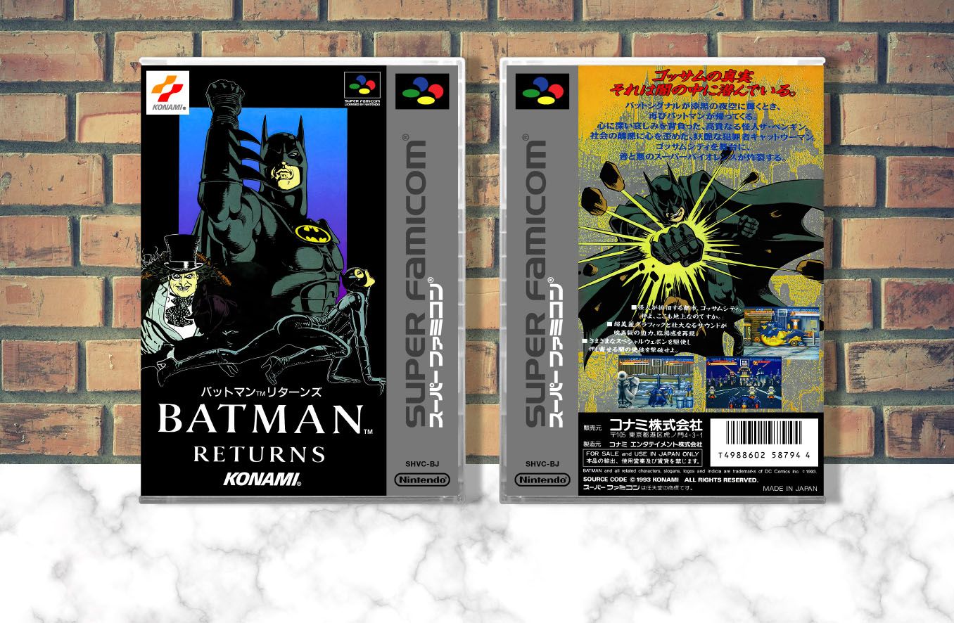 Batman Returns, Case Color: CLEAR (Transparent)