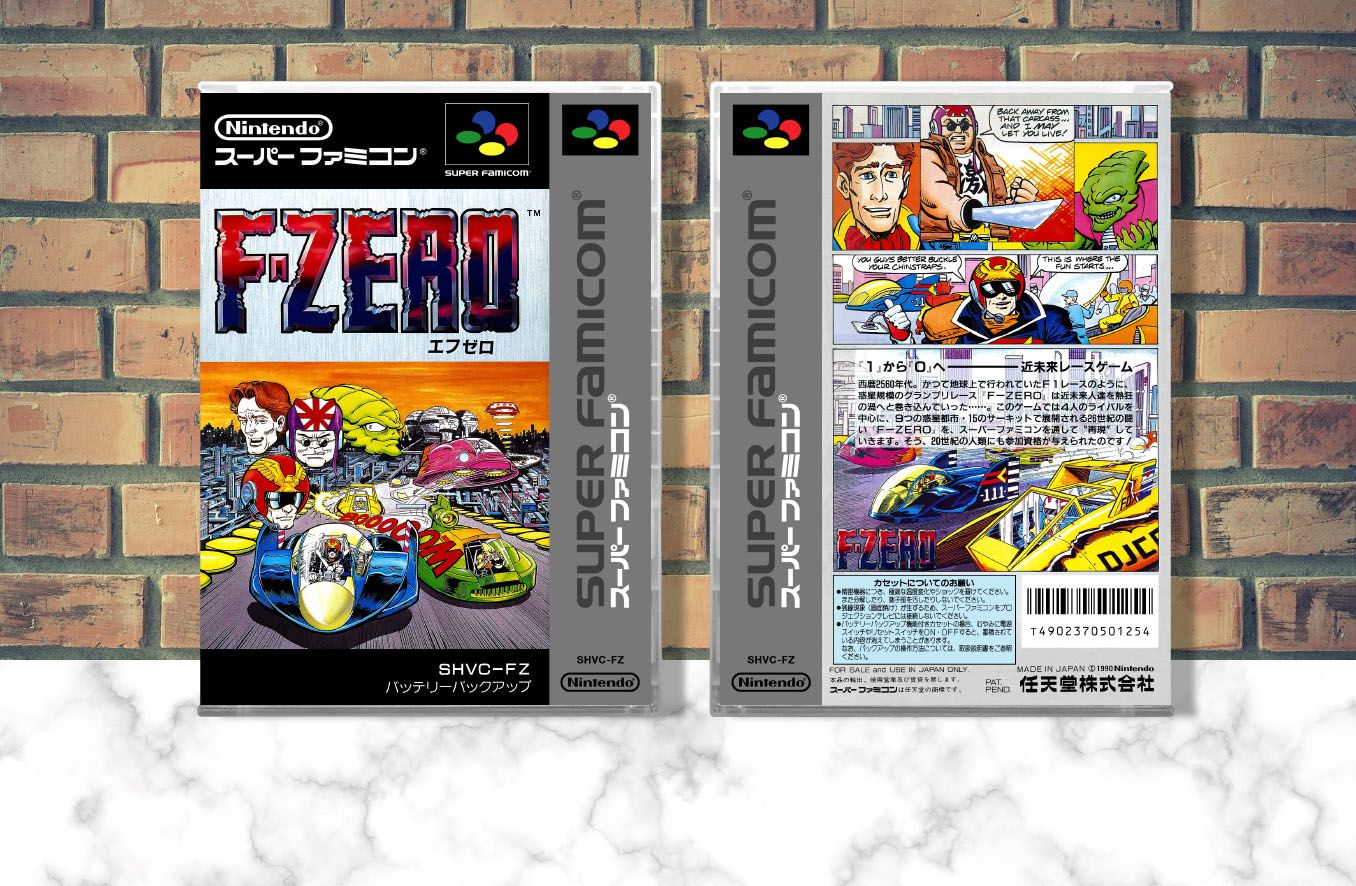 F-Zero, Case Color: CLEAR (Transparent)
