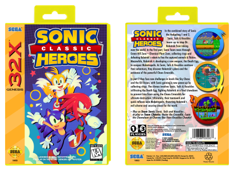 Sonic Classic Heroes