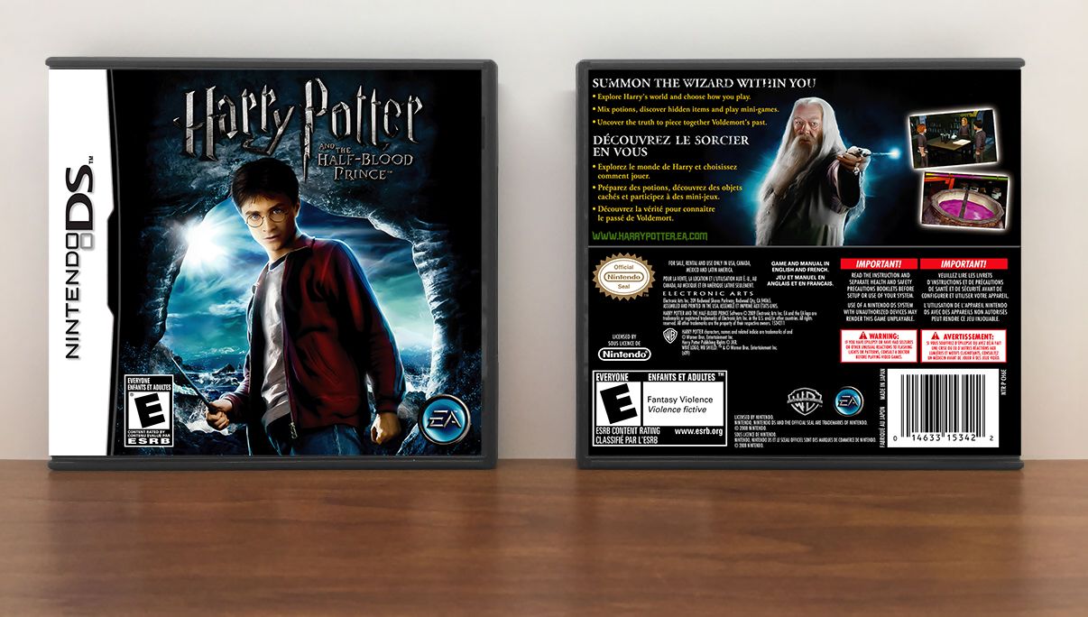 Harry Potter and the Half-Blood Prince, Case Color: DARK GREY (OEM DS CASE COLOR)