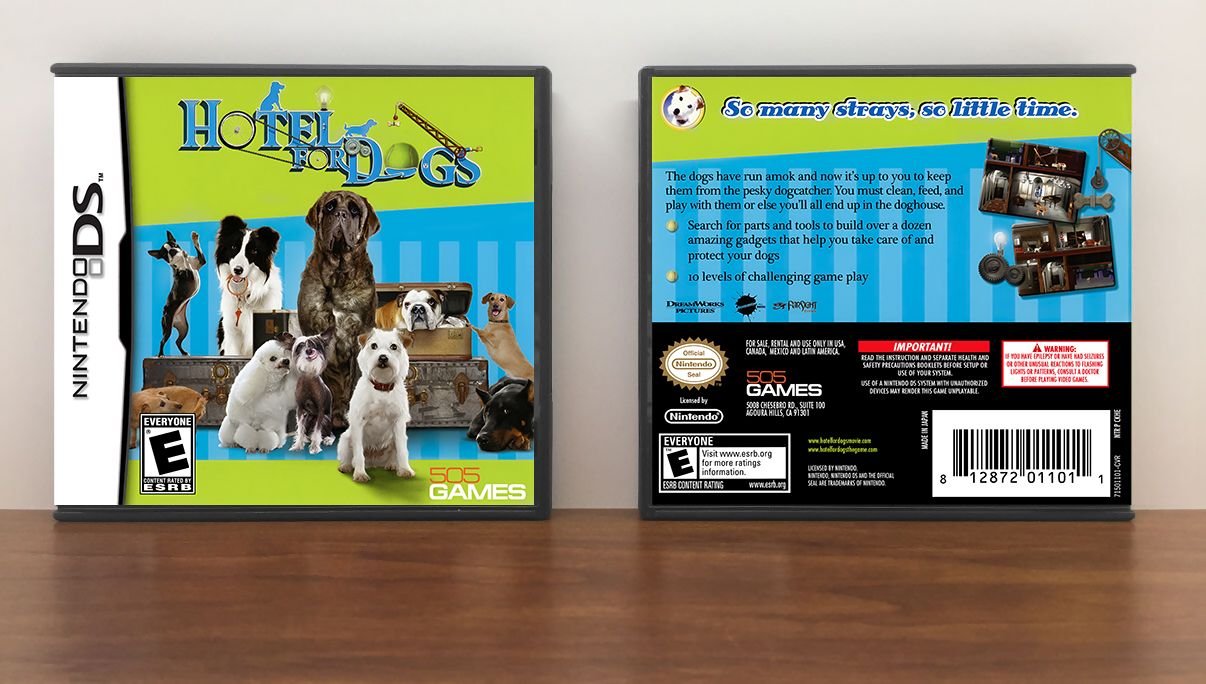 Hotel for Dogs, Case Color: DARK GREY (OEM DS CASE COLOR)