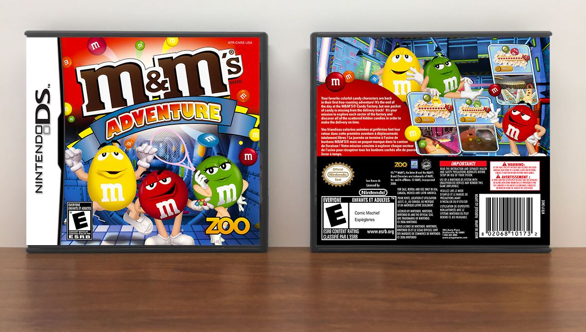 M&amp;M's Adventure, Case Color: DARK GREY (OEM DS CASE COLOR)