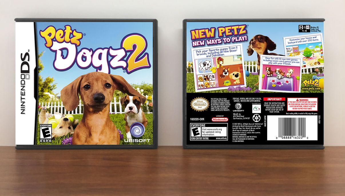 Petz: Dogz 2, Case Color: DARK GREY (OEM DS CASE COLOR)