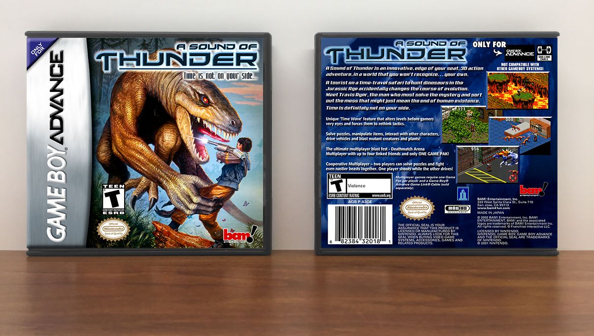 A Sound of Thunder, Artwork Spine Color: Chrome