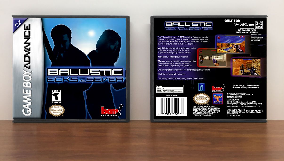 Ballistic: Ecks vs. Sever, Artwork Spine Color: Chrome