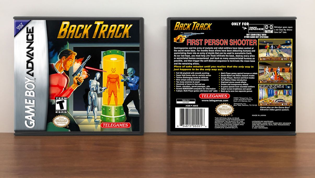 Back Track, Artwork Spine Color: Chrome
