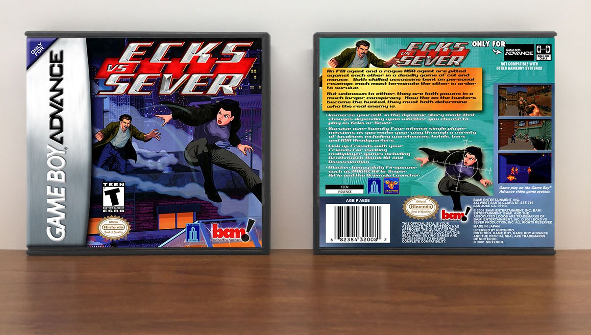 Ecks vs. Sever, Artwork Spine Color: Chrome