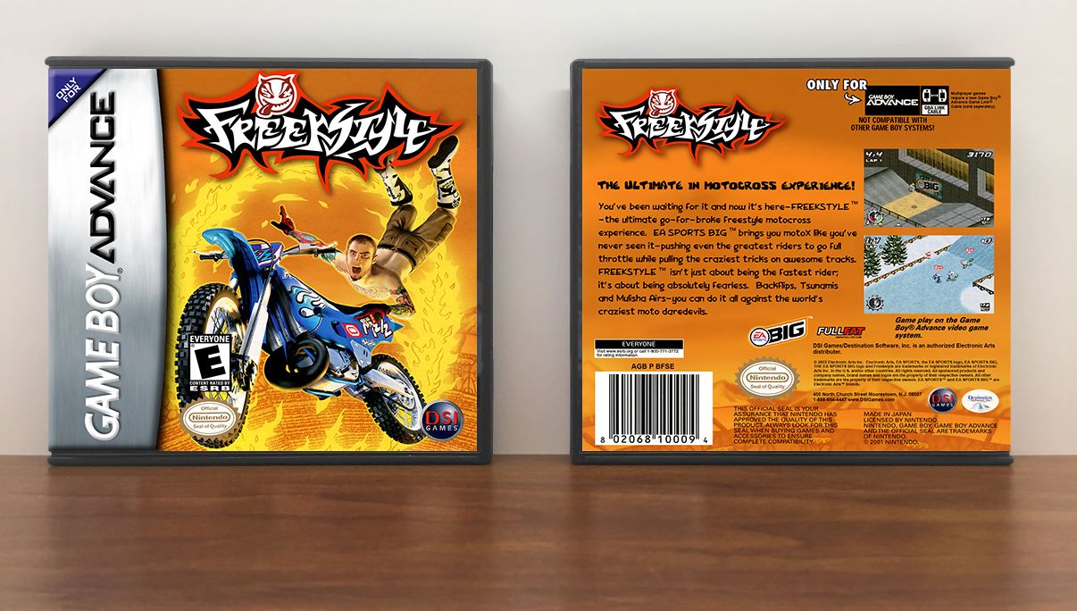 Freekstyle, Artwork Spine Color: Chrome