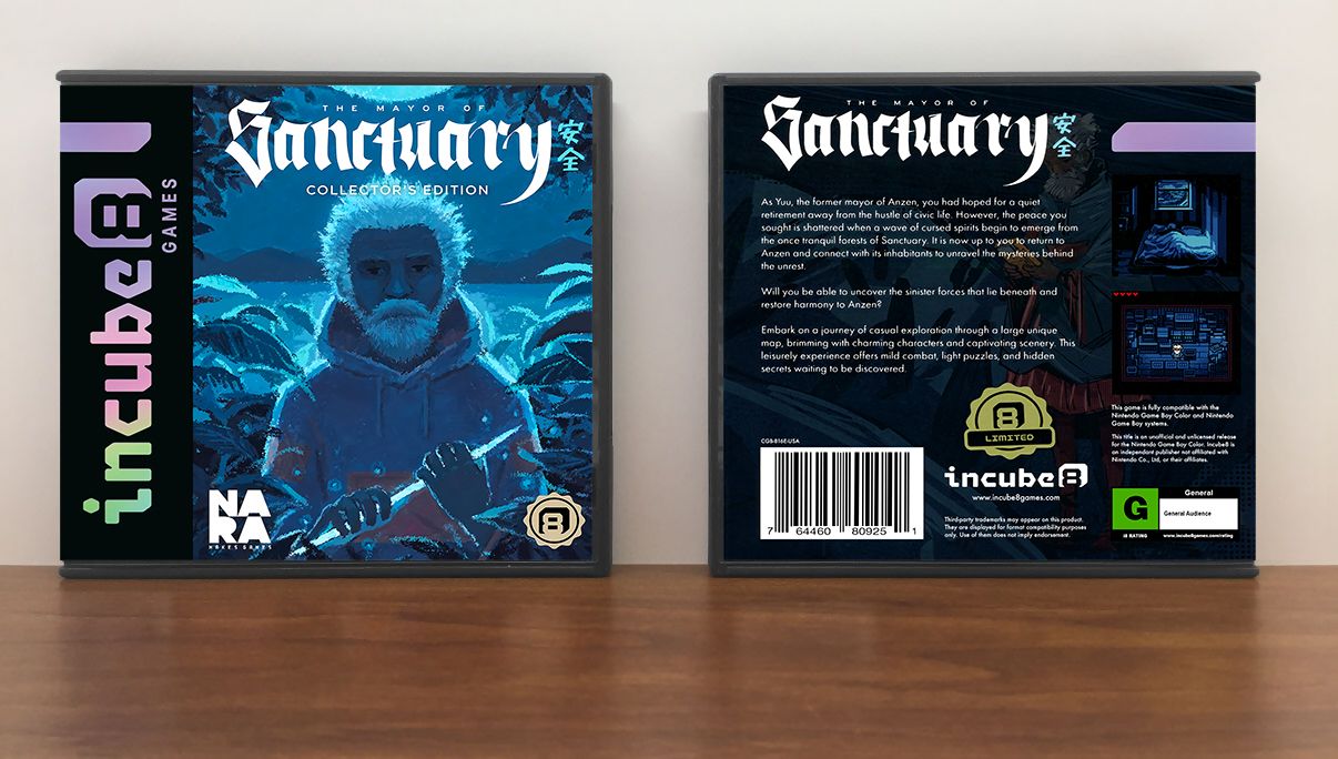 Mayor of Sanctuary, The: Collector's Edition, Artwork Spine Color: Chrome