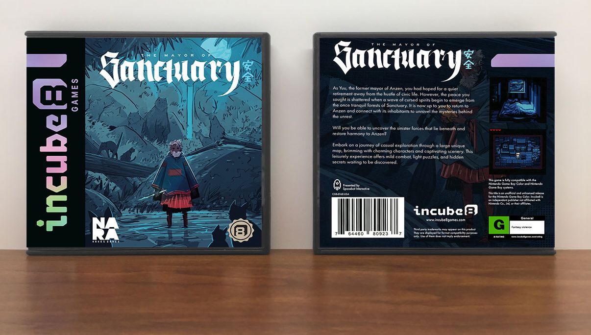 Mayor of Sanctuary, The, Artwork Spine Color: Chrome