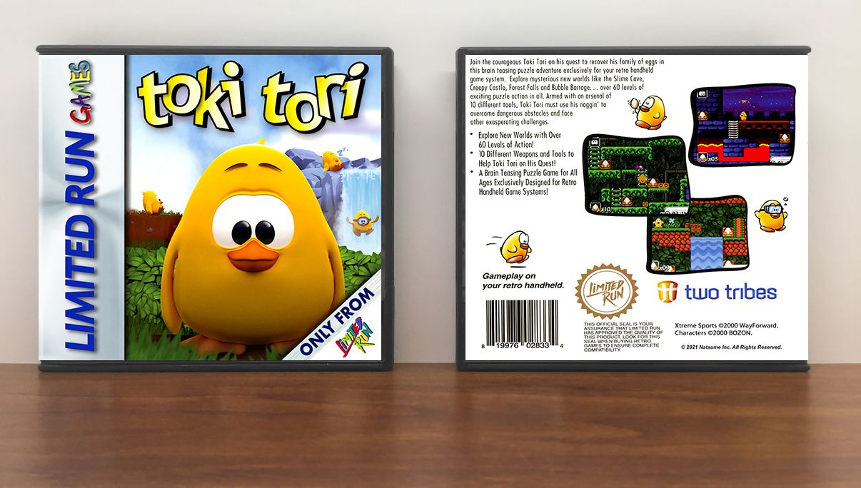 Toki Tori (Limited Run), Artwork Spine Color: Chrome