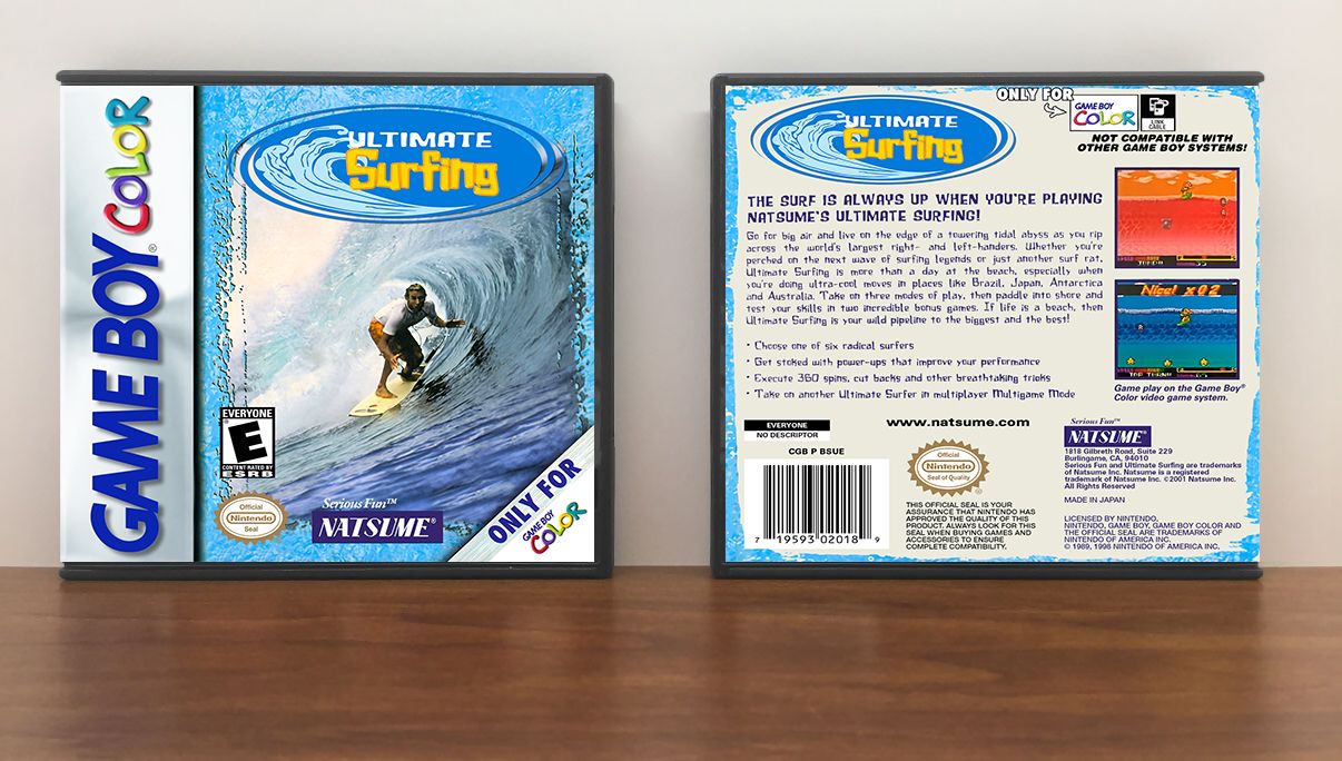Ultimate Surfing, Artwork Spine Color: Chrome