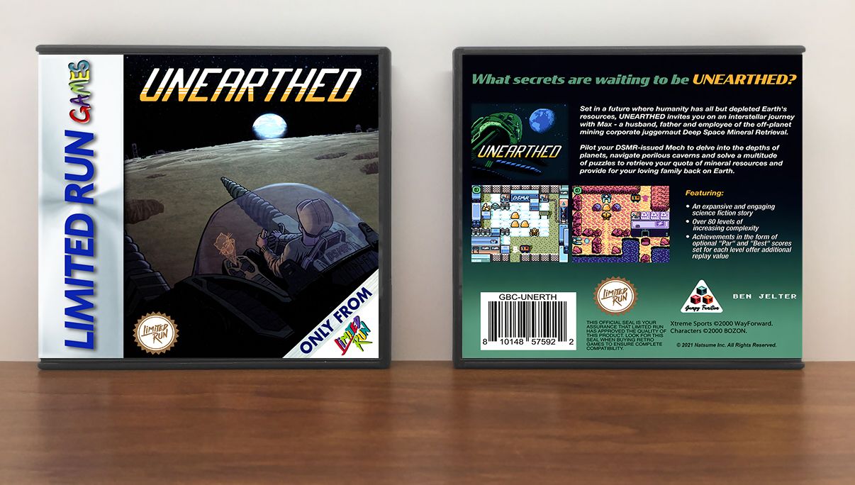 Unearthed, Artwork Spine Color: Chrome