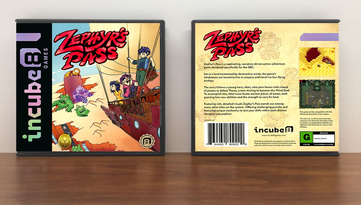 Zephyr's Pass, Artwork Spine Color: Chrome