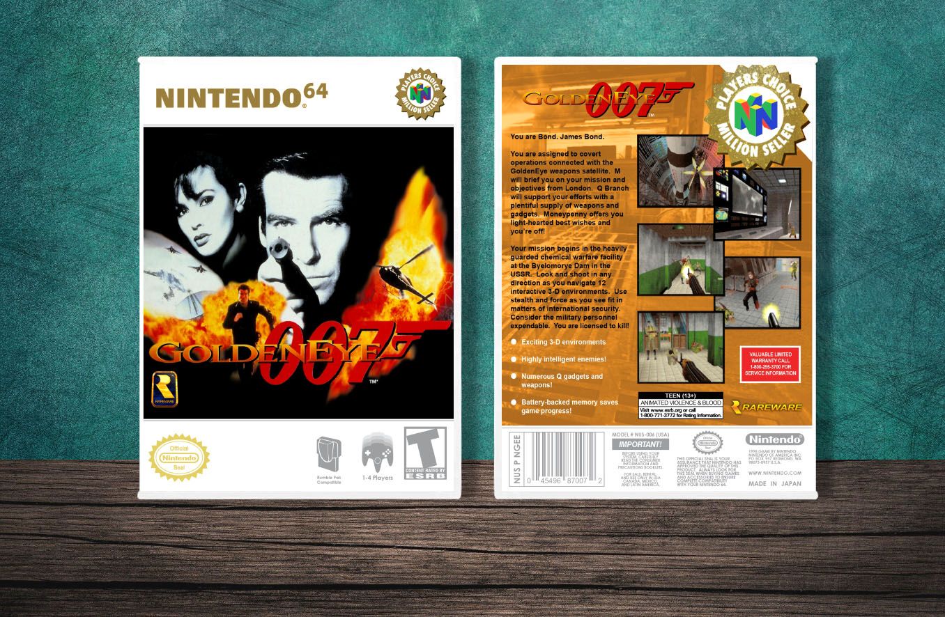 007: Golden Eye (PC), Case Color: White