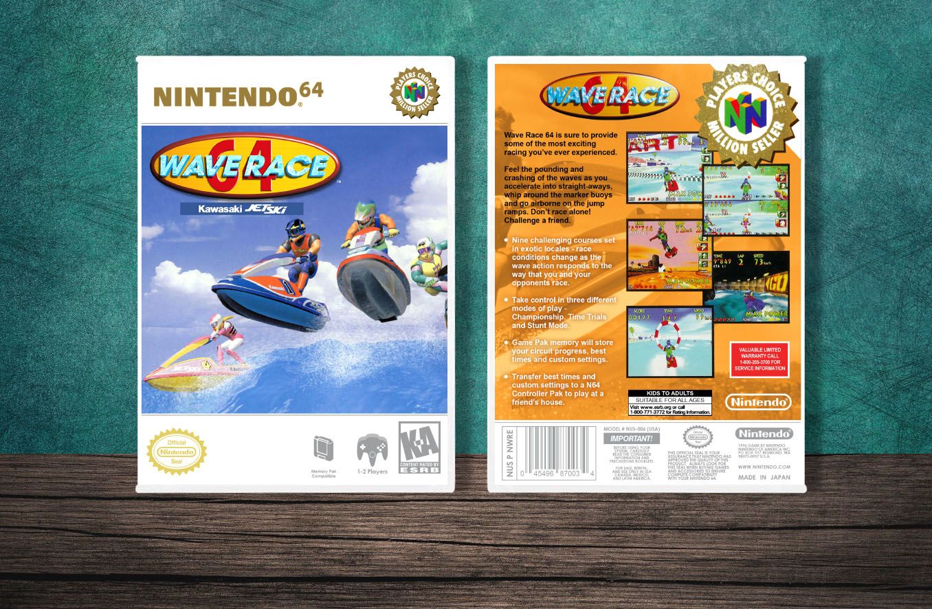 Wave Race 64 (PC), Case Color: White