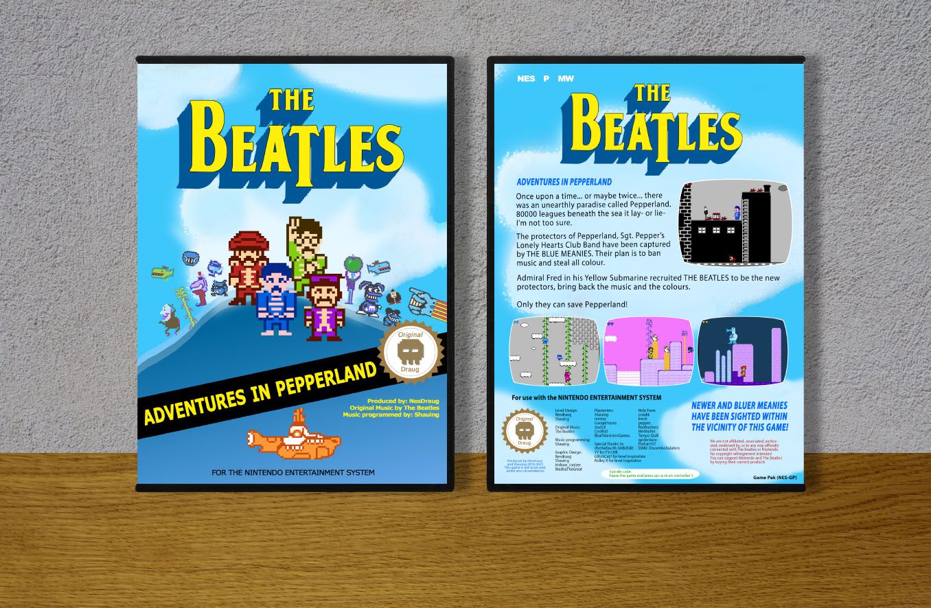 Beatles Adventures in Peperland, The, Case Color: DARK GREY (OEM DS CASE COLOR)