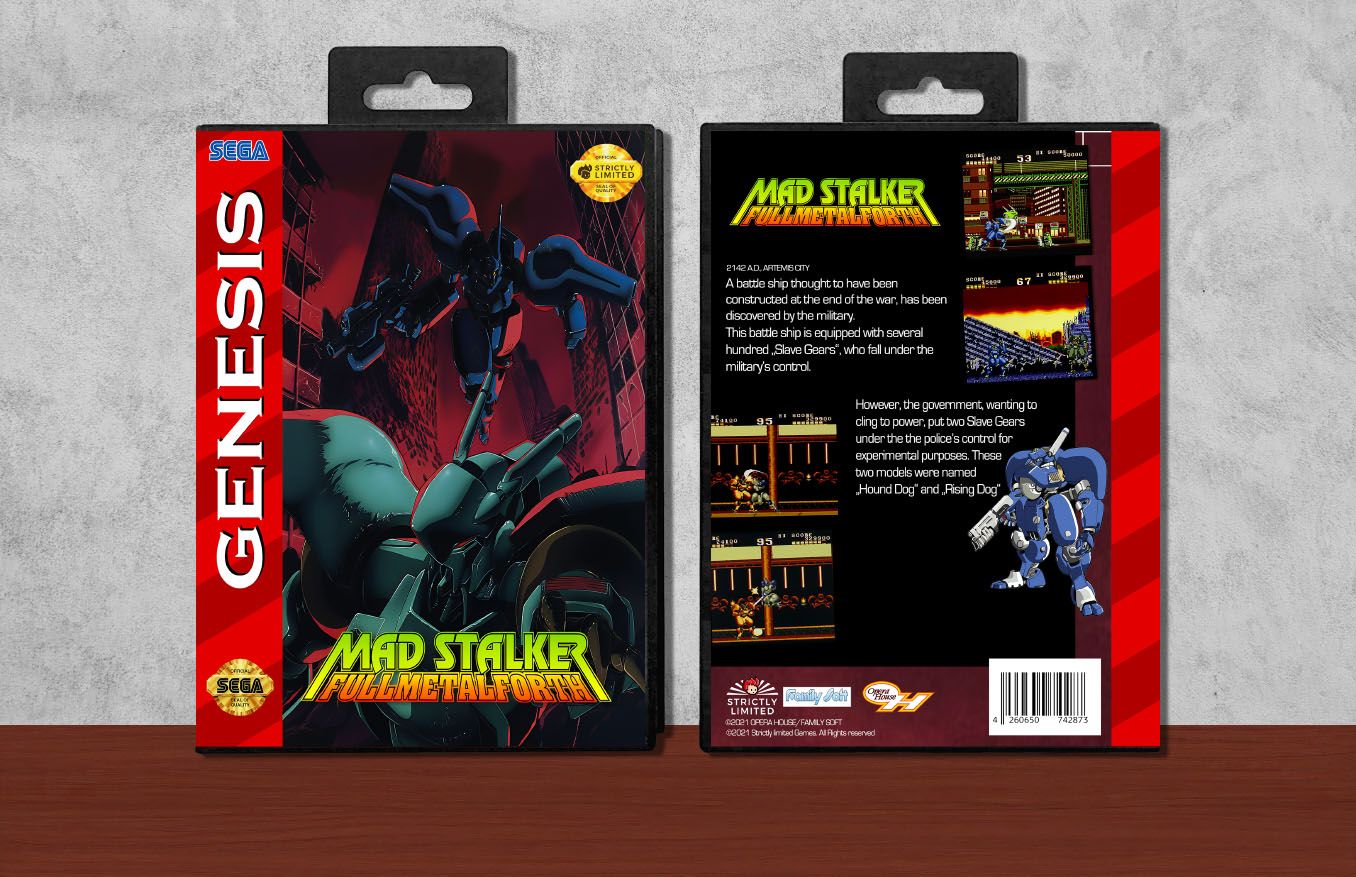 Mad Stalker Full Metal Forth (English), Case Color: Black