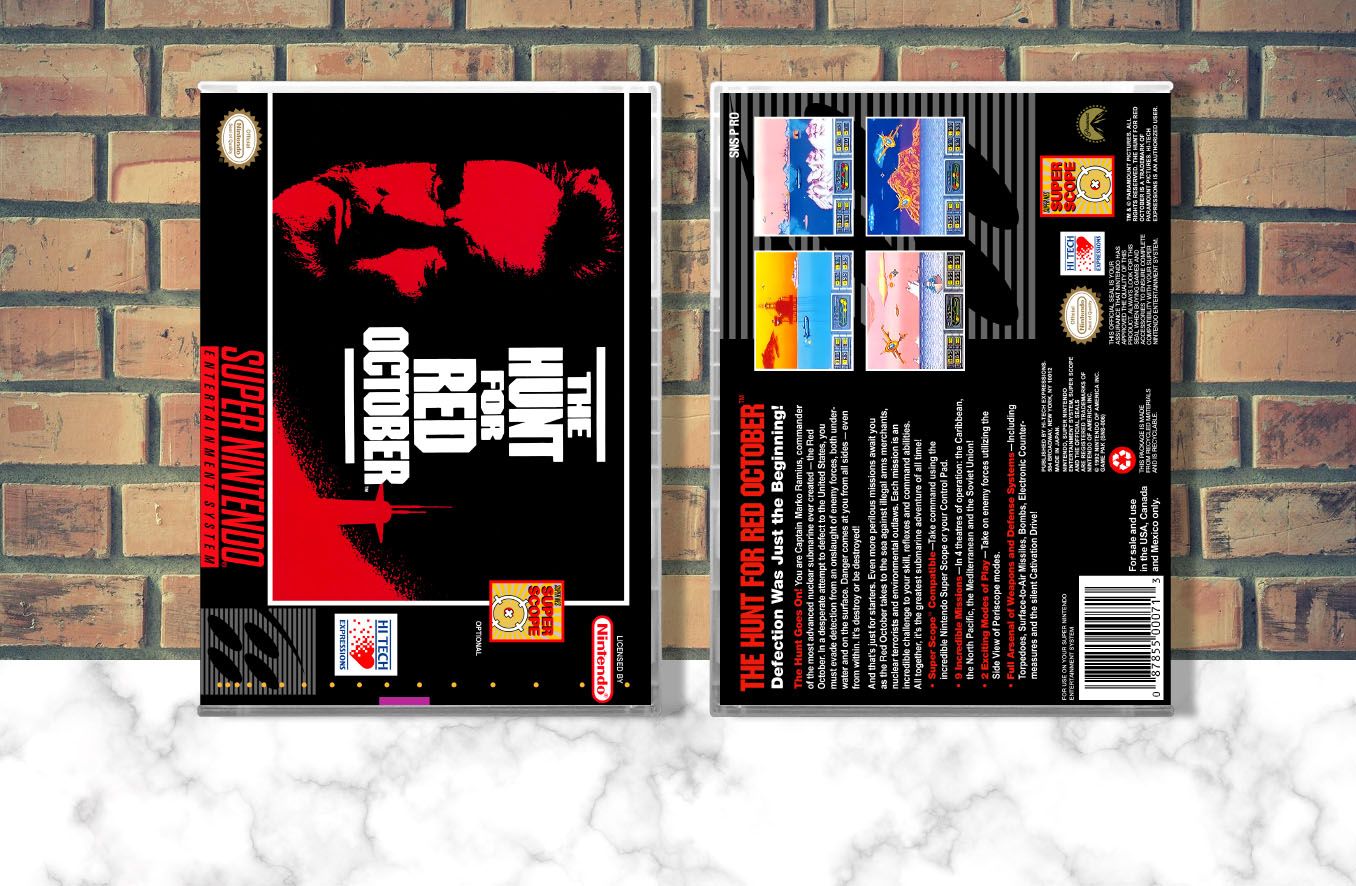 Hunt for Red October. The, Case Color: CLEAR (Transparent)